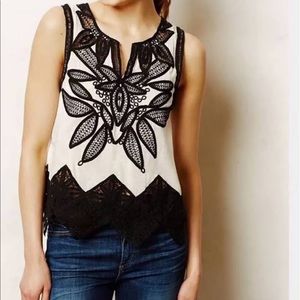 Anthropologie Meadow Rue Anatole tank XS